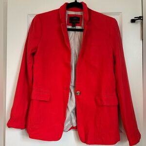 J. Crew Regent Red Blazer